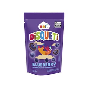 Disqueti Blueberry Chocolate ao Leite Pouch 100g