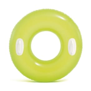 Bóia Inflável Esmeralda Grande Com Alça 76 Cm Amarelo - Intex