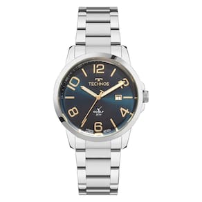 Relógio Technos Masculino Golf Prata - 2115tzm/1a