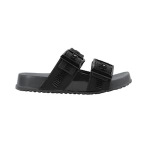 Tamanco Mini Melissa Cozy Slide M-Lover Infantil pRETO