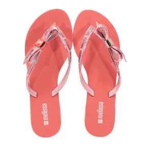 Tamanco Melissa Harmonic M Lover Chrome Adulto Vermelho Metalizado