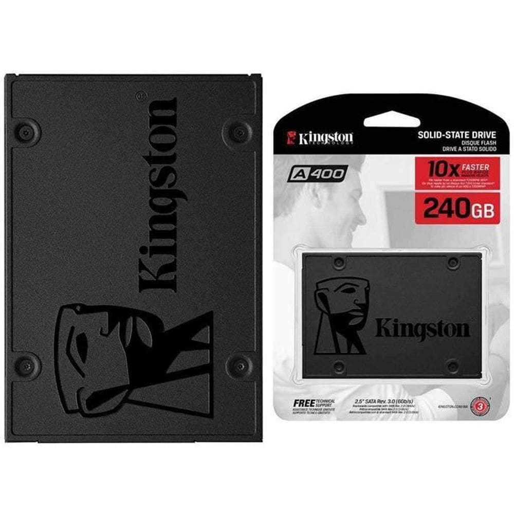 Ssd Kingston 240Gb A400 500Mbs