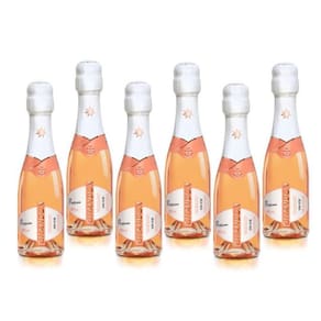 Kit 6 ESPUMANTE BABY CHANDON PASSION ON ICE ROSE 187ML