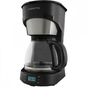 Cafeteira Agratto Aroma Preta Programável 127V 38xícaras