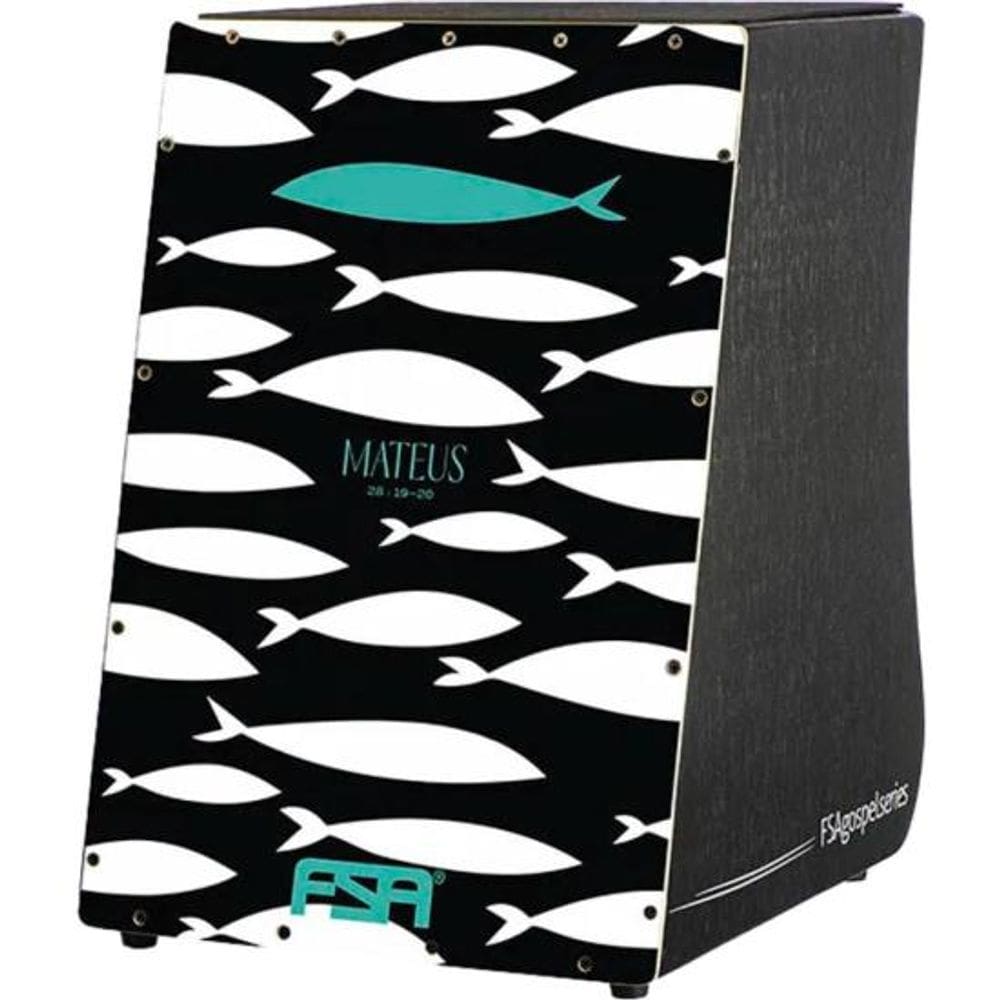 Cajon FSA FG1524 Gospel Preto 24 Fios