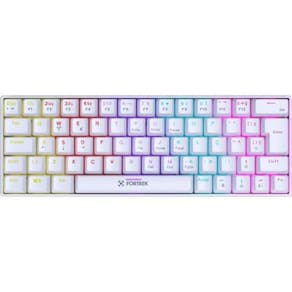 Teclado Gamer Fortrek Gravity 65 Branco Switch Outemu Red