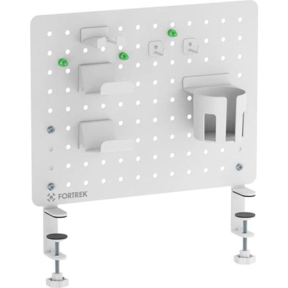 Painel Organizador Fortrek Grid Branco Gamer 42x48cm