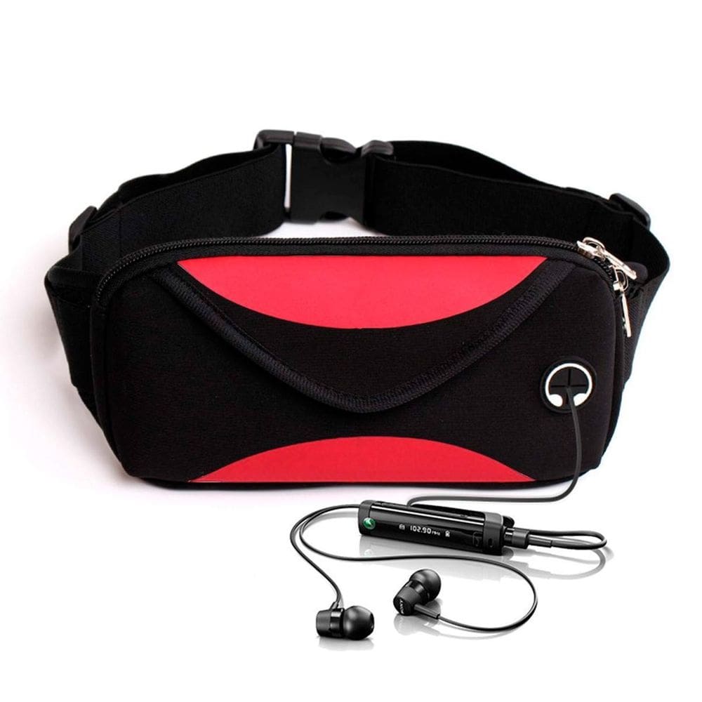 Bolsa De Cintura Antifurto Para Motoboy Academia Viagem