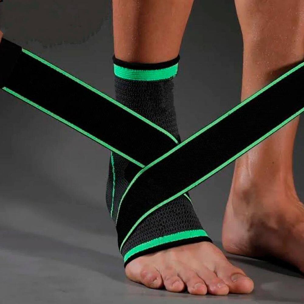 Tornozeleira Compressão Fitness Perfeita Musculação E Volei