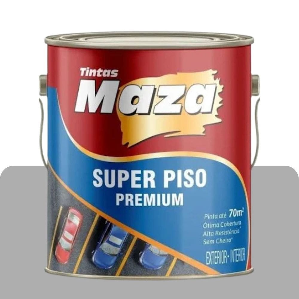 Tinta Piso Cinza Médio 3,6L Maza 00675