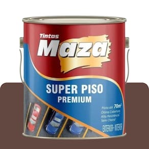 Tinta Piso Marrom 3,6L Maza