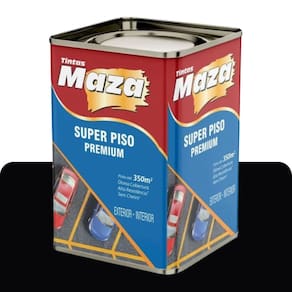 Tinta Piso Preto 18L 01198 Maza