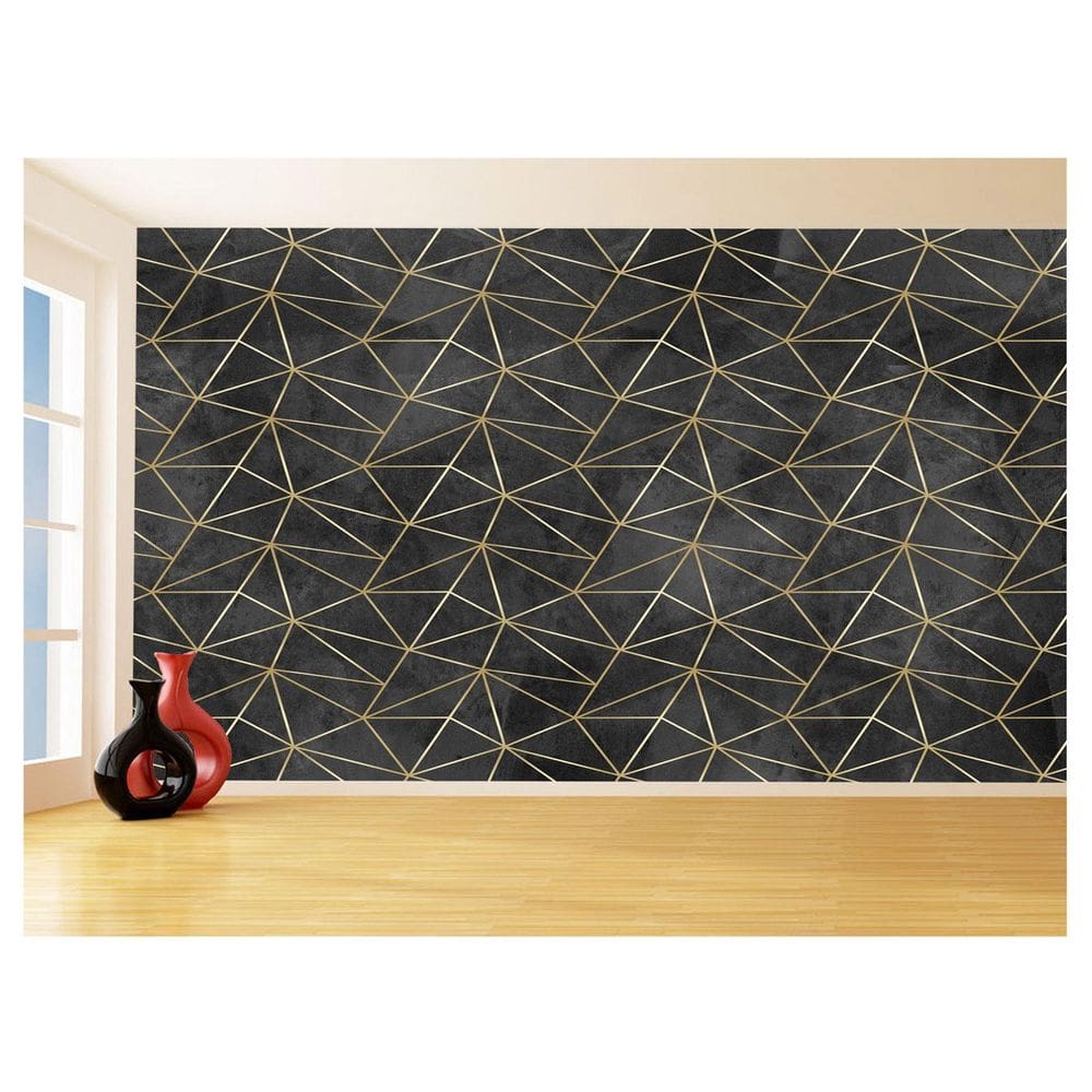 Papel De Parede 3D Concreto Queimado Risco Bege 3,5M Kkt166