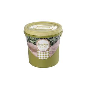 Pote de Erva Mate Porta Mantimentos Tampa Verde 1,8L