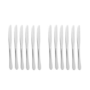 Faca de Sobremesa Aço Inox Resistente Elite 12un