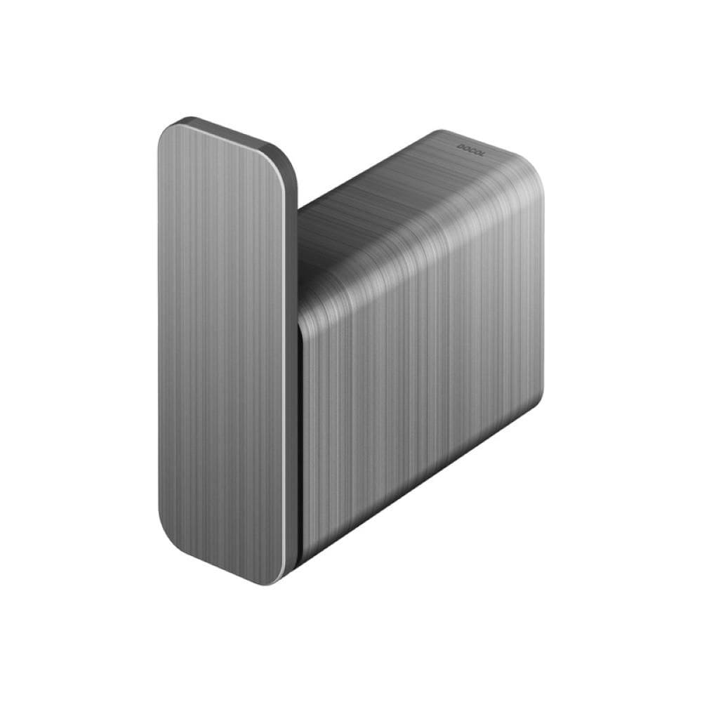 Cabide Flat Grafite Escovado Docol