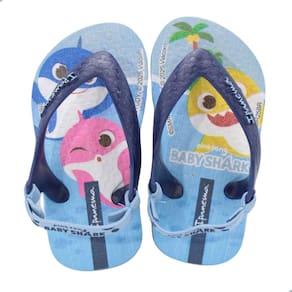 Chinelo bb Ipanema Baby Shark Azul