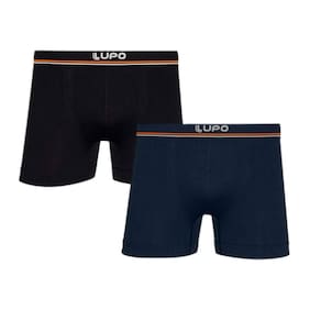 Cueca Lupo Boxer Kit c/2 00436