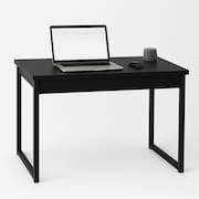Escrivaninha Industrial Plus Mesa Home Office Preto - Rede Móveis