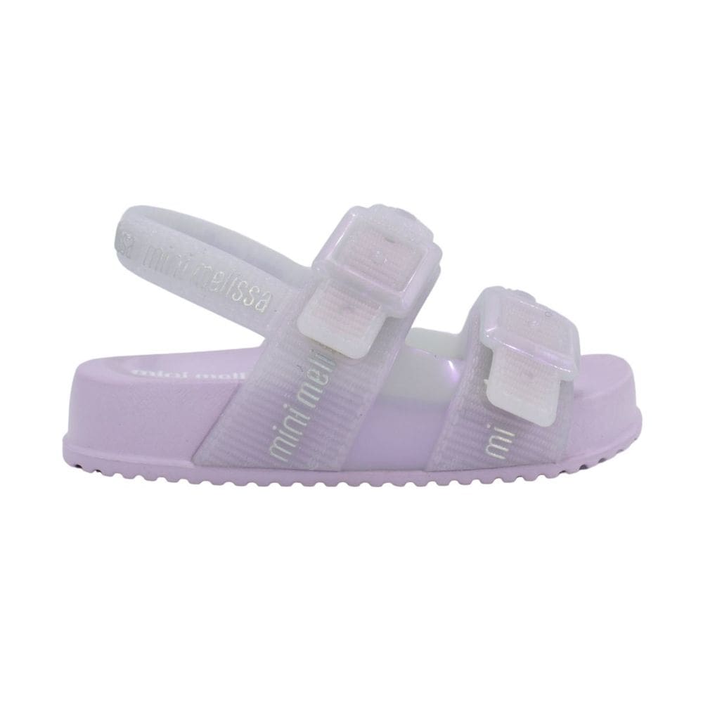 Sandália Mini Melissa Cozy M Lover bb Lilás