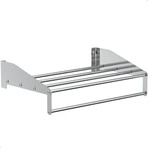 Suporte Para Toalha de Banho Toalheiro Hotel Inox Tallin