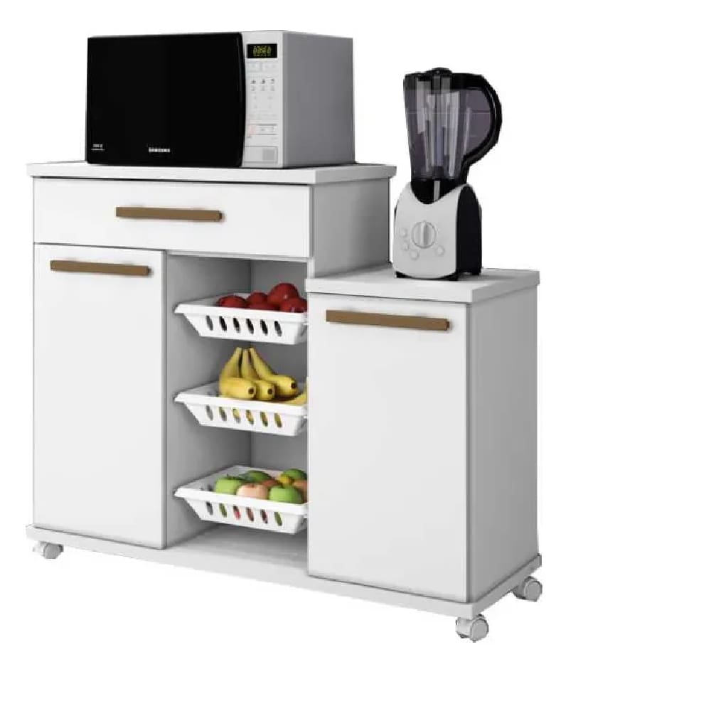 Armário Fruteira 02 Portas 01 Gaveta 03 Cestos Teresina