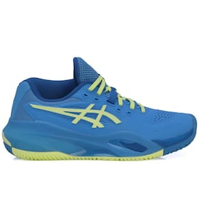 Tênis Asics Gel Resolution X Clay - Saibro - Azul e Limão