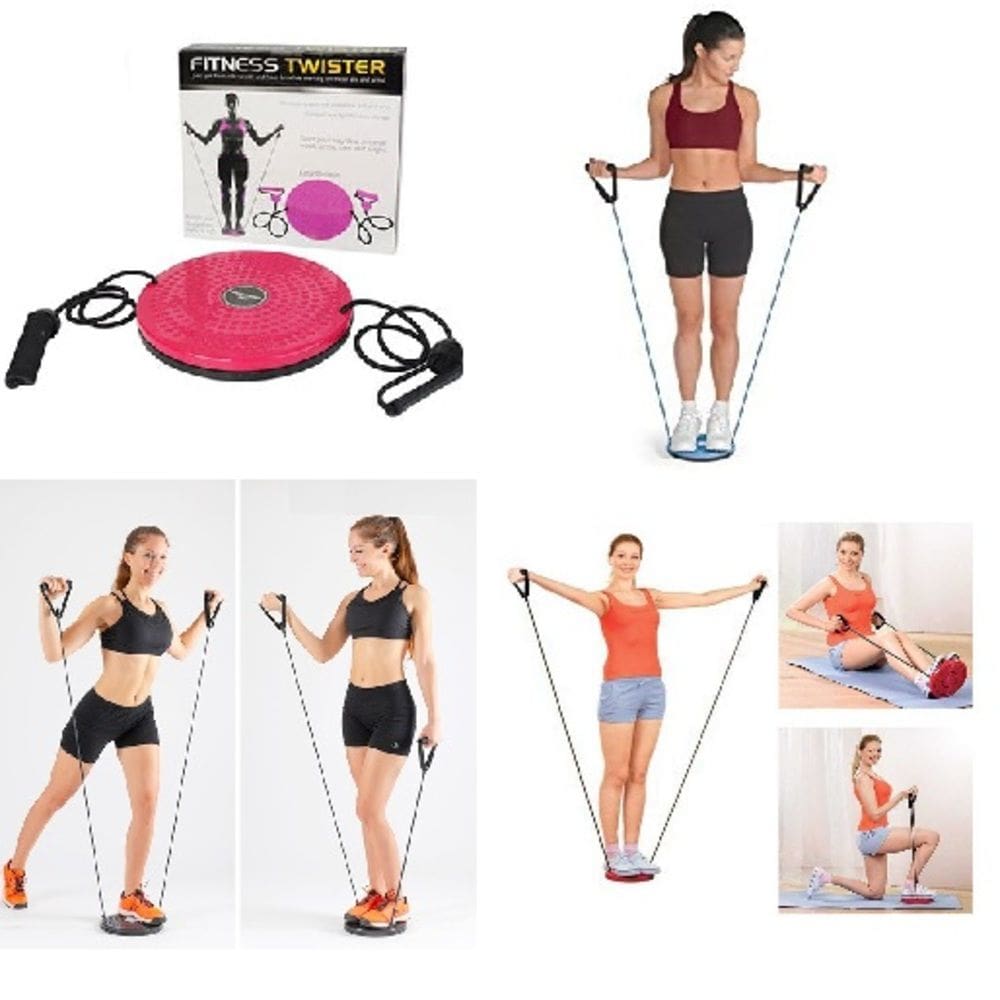 Disco De Exercicio Corporal Academia Em Casa Plataforma Equilibrio Roda Twist Torçao Pilates Yoga Fisioterapia