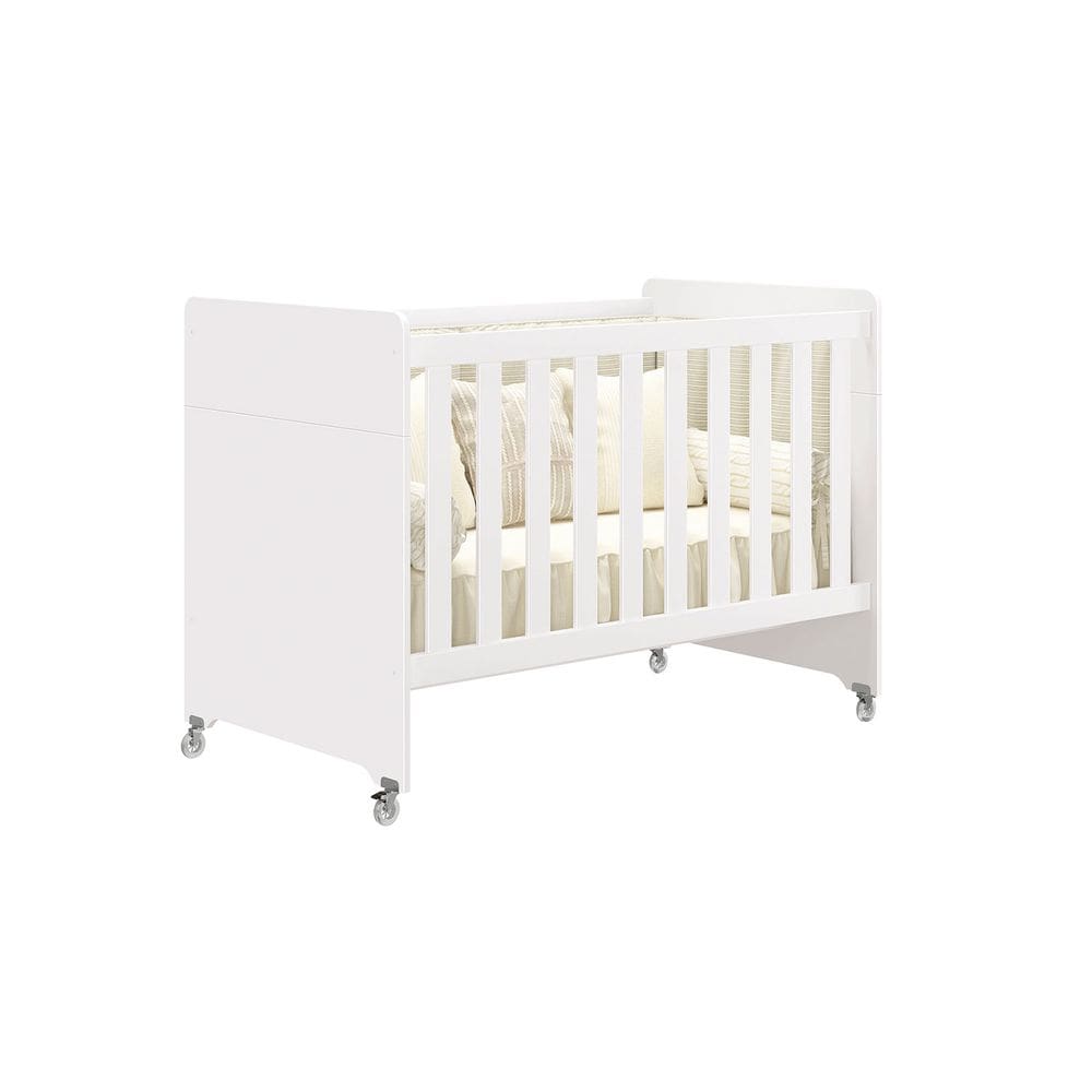 Berço Evolution Branco Fosco - Móveisaqui
