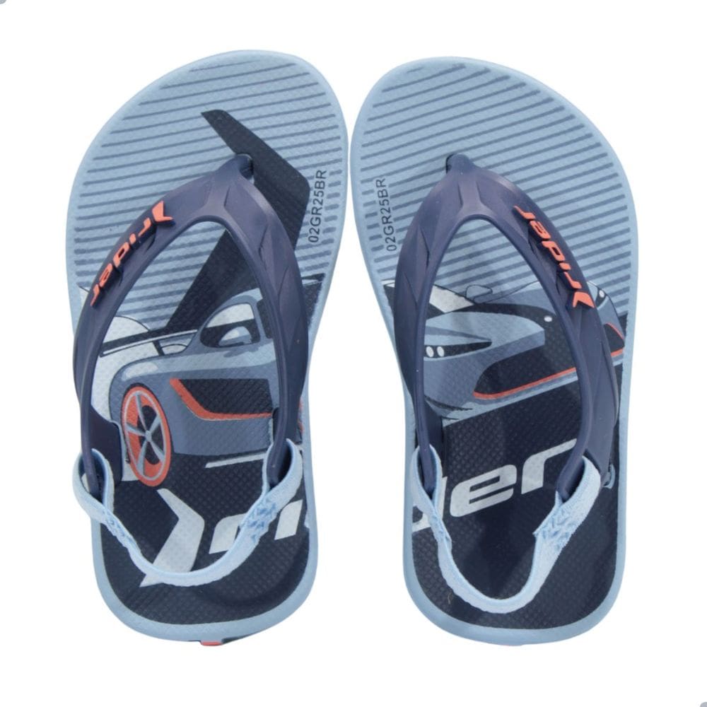Chinelo bb Rider Street Fun Azul