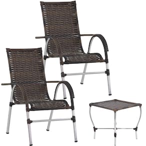 Conjunto De Cadeiras E Mesa Para Área Varanda Edícula Trama