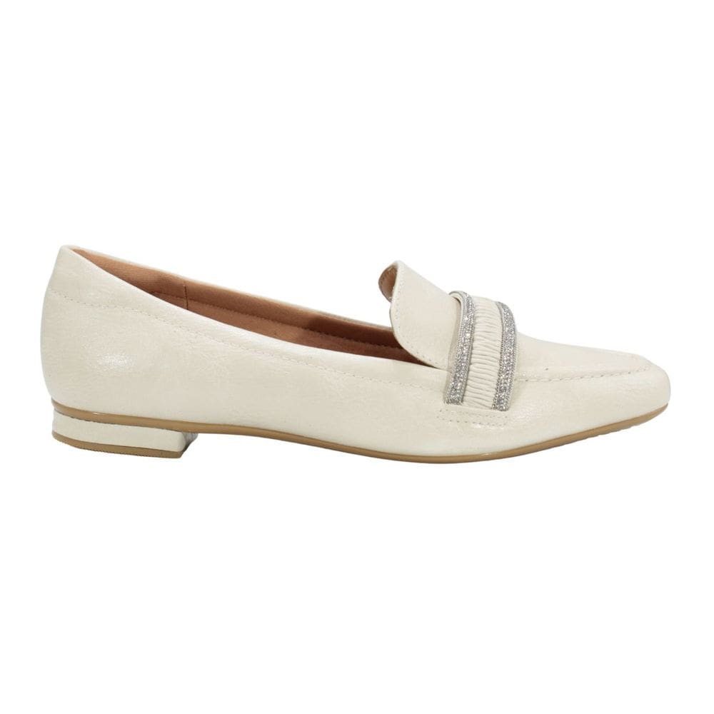 Mocassim Vizzano Napa Branco Off