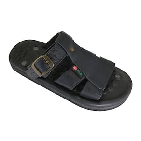 Sandália Magnética Franciscana Preto 37/38 Par - Terumi