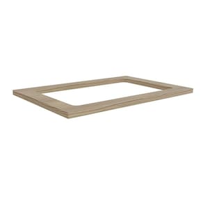 Tampo para Cooktop Valence Nogueira 80 cm