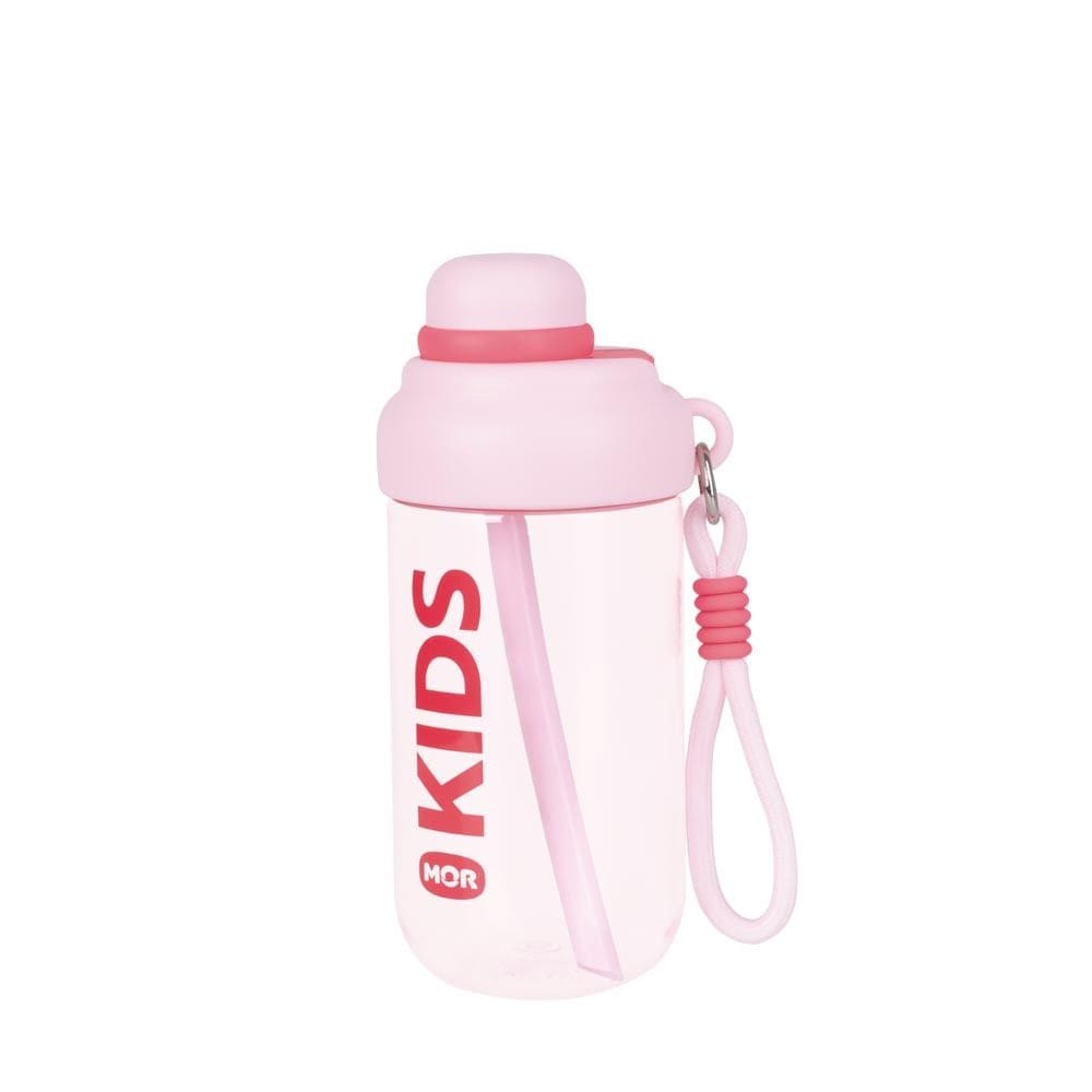 Garrafa Kids Alça Rosa 660ml