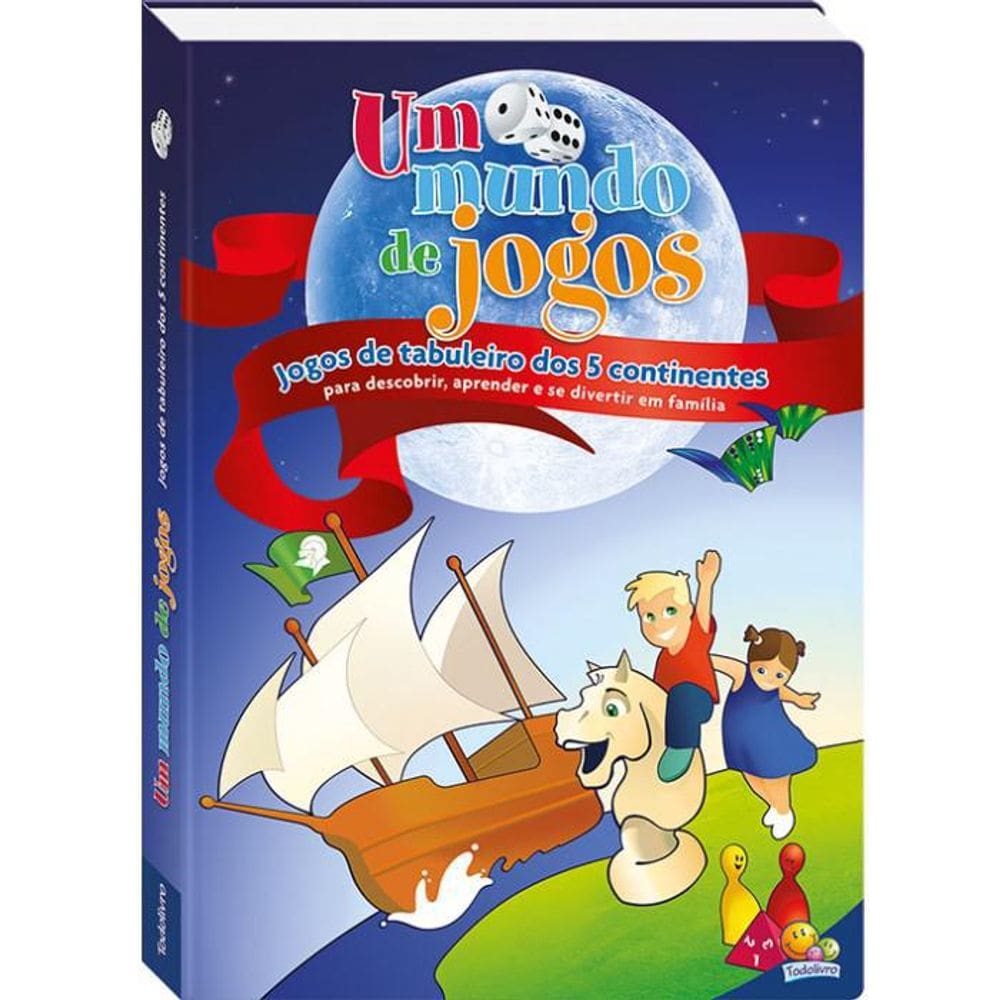 Livro Um Mundo De Jogos