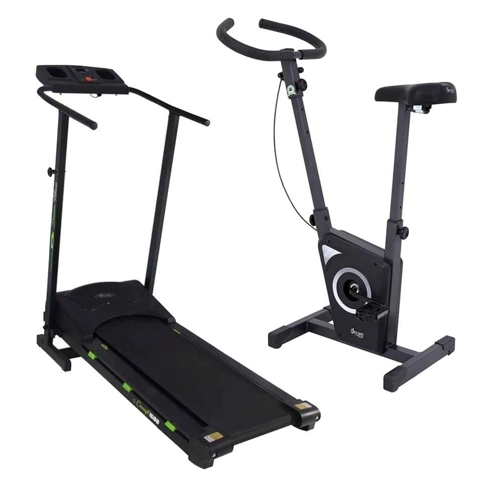 Esteira Elétrica Dream Concept, 5 Funções e Bicicleta Ergométrica Dream EX 450