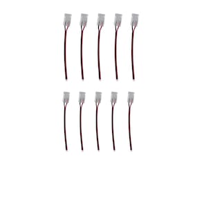 KIT Emenda conector fita led 8mm Cob