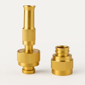 Jato Bico de Mangueira 1/2" com Regulagem de Vazão Kit esguicho Alta pressão Lavagem