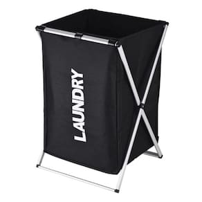Organizador de Roupa Dobrável Preto Compacto Luxo
