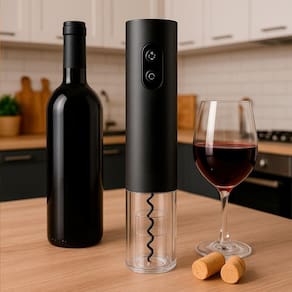 Abridor De Vinho Kit Elétrico Perfeito Para Presentear