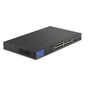 Switch Gigabit Poe+ Gerenciado De 24 Portas Linksys