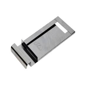 Registro Regulador Chamine Chapa Aço Inox Paulista 15x29cm