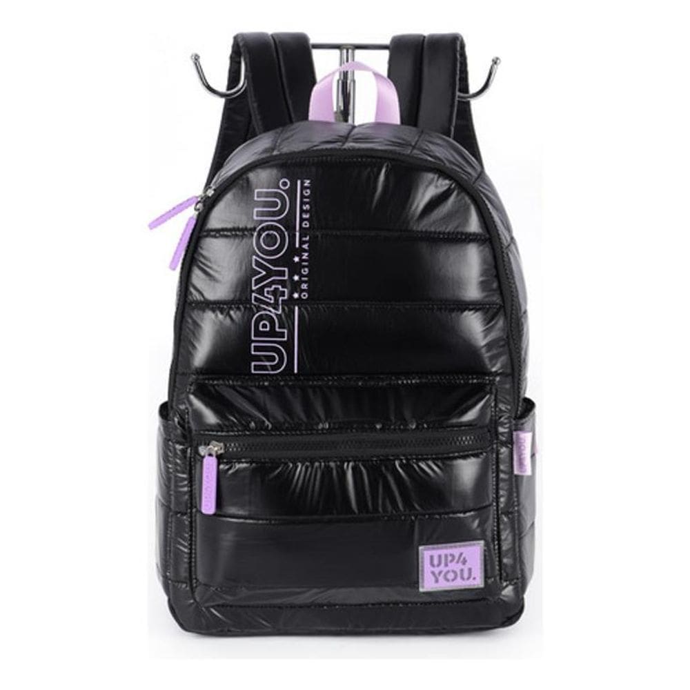 Mochila De Costas Meninas Efeito Metalizado Puffet Up4You