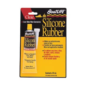 Tubo de borracha de silicone BoatLife 82ml Clear