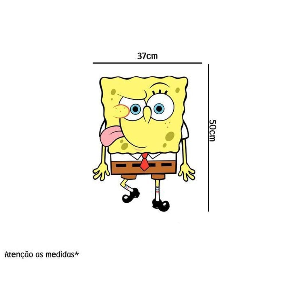 Adesivo De Parede Bob Esponja Mod1