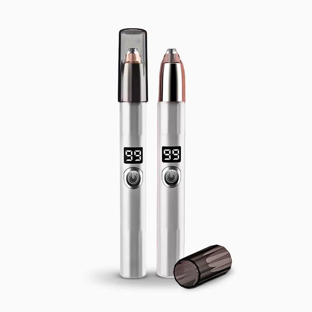 Caneta Depiladora Aparadora Facial Elétrico Portátil - Branco - Bivolt