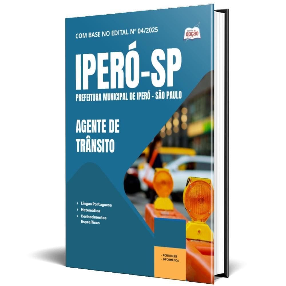 Apostila Prefeitura De Iperó Sp 2025 - Agente De Trânsito