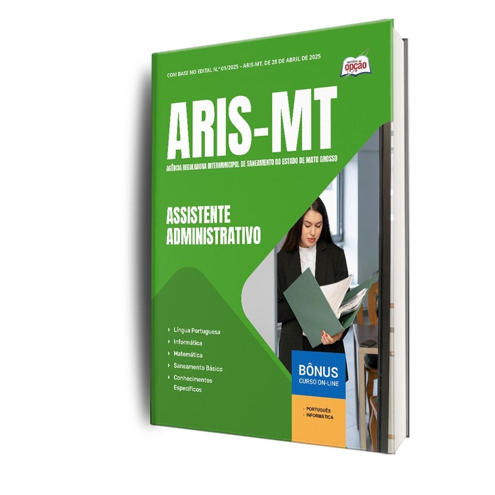 Apostila Aris Mt 2025 - Assistente Administrativo
