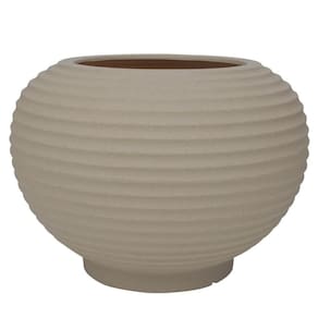 Vaso Bromélia Fosco 42x48cm Caixa Master Com 2 Unidades Granito Areia